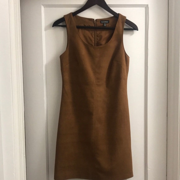 Le chateau suede dress